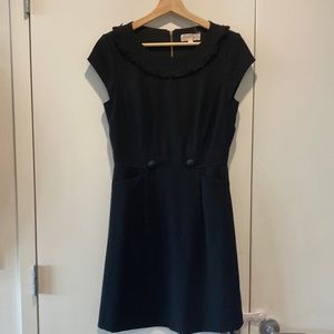 Nanette Lepore Black Midi Dress